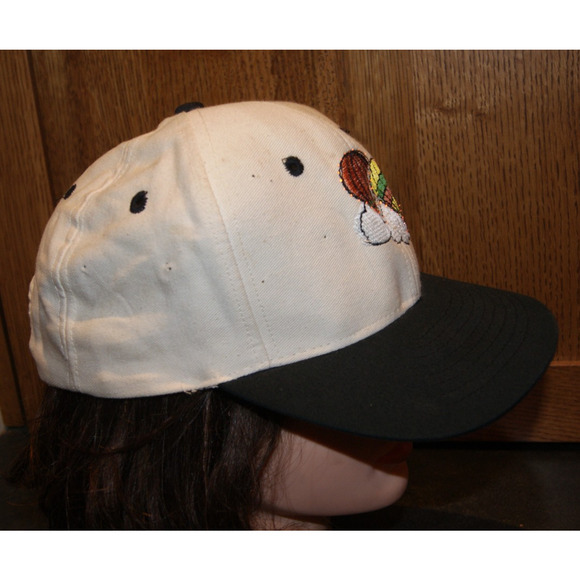 Vintage Light Up Hot Air Balloon Snapback Hat cap Fiber Optic Caplites Up RARE! - Picture 4 of 12